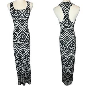 Tbags Los Angeles Jersey Racerback Maxi Dress with Slit size Small
